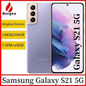 AliExpress: Samsung S21 5G 128GB| $172.21 USD
