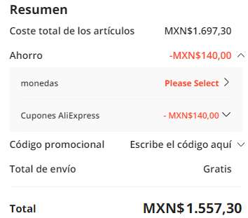 AliExpress: Monitor ARZOPA (enviado desde Mexico)