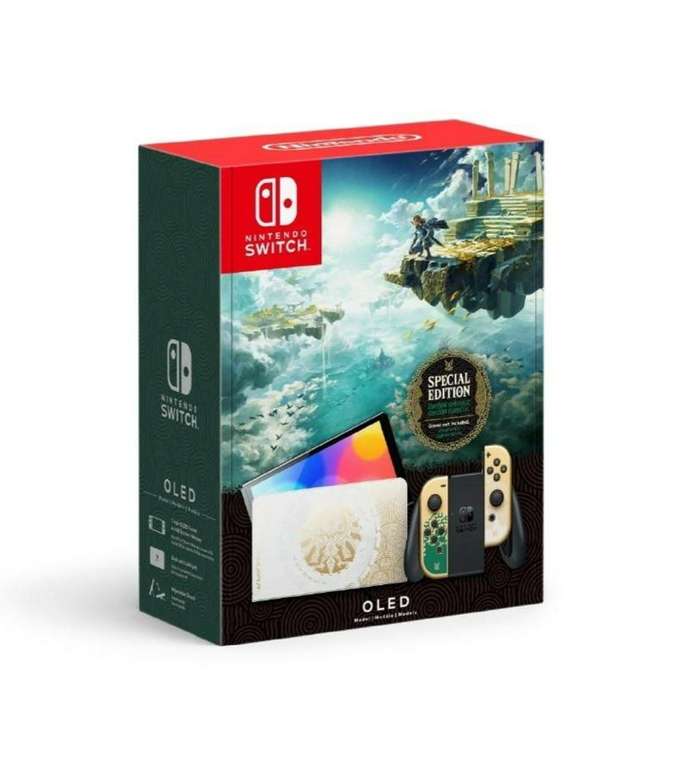 Walmart: Nintendo Switch Oled edición Zelda Tears of the Kingdom 64 GB