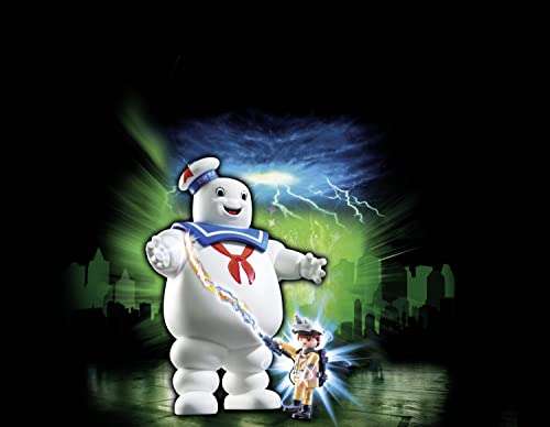 Amazon: Playmobil Ghostbusters: Muñeco de Malvavisco Marshmallow | Oferta Prime