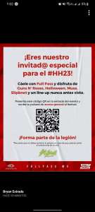 Full Pass Ticket: Boletos para HH23 $500 PEJECOINS (Solo en taquilla)