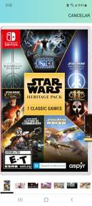 Amazon: Star Wars Heritage Pack Nintendo Switch pagando en efectivo