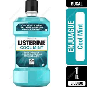 Amazon: Listerine Enjuague Bucal Cool Mint 1 L