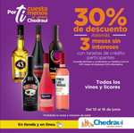 Chedraui: 30% de descuento en vinos y licores