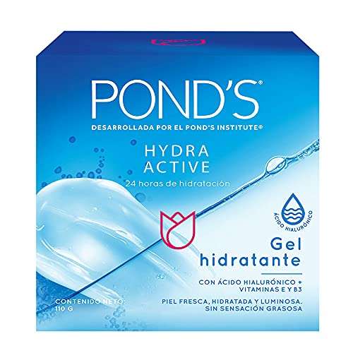 Amazon: Pond's Hydra Active Gel Hidratante 110 g con ácido hialurónico al 3X2