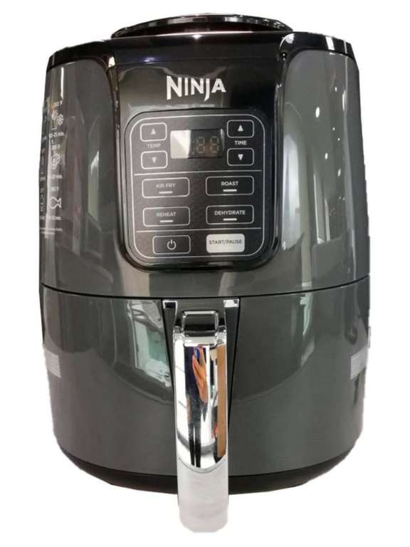 Freidora de Aire Ninja AF101 3.8 L Negra // Oferta Flash Elektra