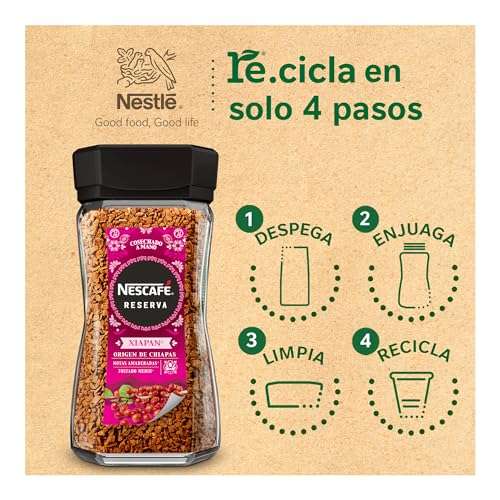 Amazon café soluble Reserva Mexicana Chiapas 180gr