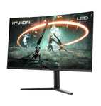CyberPuerta: Monitor Gamer Curvo Hyundai HT32CGMBK01 LED 32", Full HD, 165Hz, HDMI, Negro