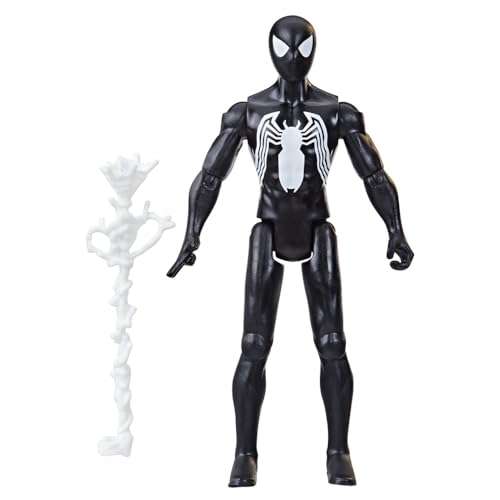 Amazon: Marvel Spider-Man - Epic Hero Series - Figura del Hombre Araña con Traje simbionte y Accesorio - Figuras 10 cm