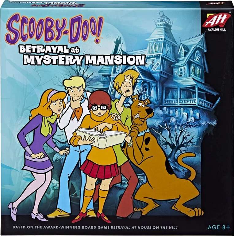 Amazon: Juego de mesa Scooby Doo in Betrayal at Mystery Mansion