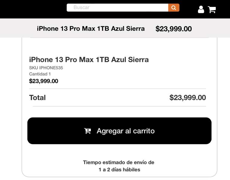 iPhone 13 Pro Max 1tb MacStore $23,999 + Bonificaciones bancarias