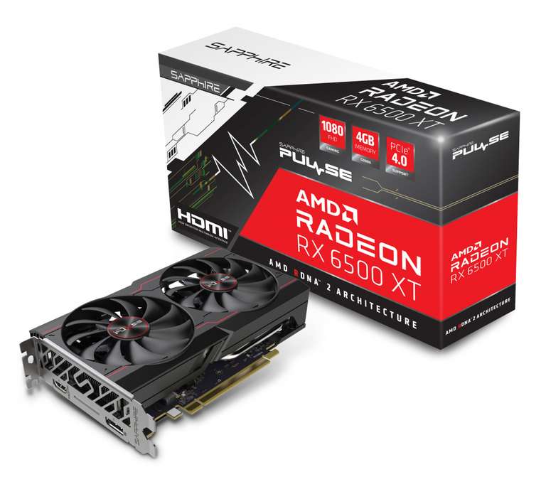 CyberPuerta: Sapphire AMD Radeon RX 6500 XT, 4GB GDDR6, PCI Express 4.0 ¡Compra y recibe un código de regalo The Last of US Part I!