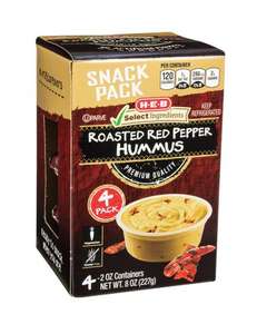 Heb -Hummus Pimiento Rojo 4pk 227 gr