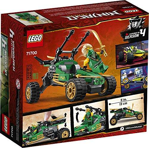 Amazon: LEGO Kit de construcción Ninjago Legacy 71700 Buggy de la Jungla (127 Piezas) | Envío gratis con Prime