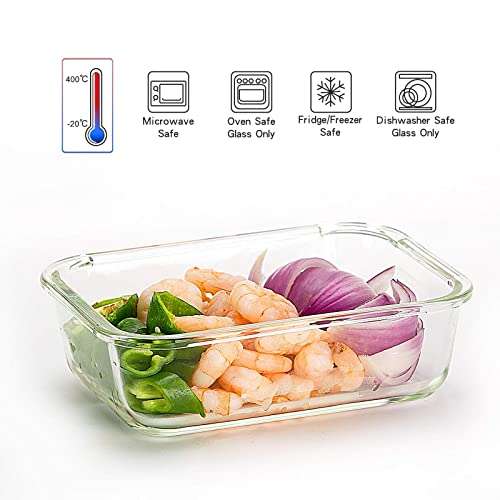 Recipiente De Vidrio Para Microondas  Glass Microwave Food Containers -  Microwave - Aliexpress