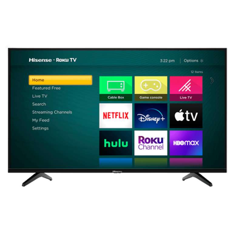Walmart: Pantalla Smart TV 58 pulgadas HISENSE Ultra HD 4K LED HDR10 HDMI USB Roku TV 58R6E3
