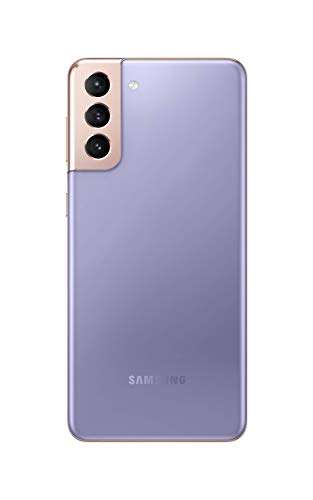 Amazon: Samsung Galaxy S21+ 5G, versión estadounidense, 128GB, Phantom Violet - desbloqueado (Reacondicionado)