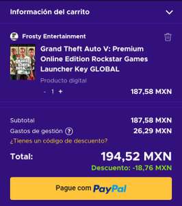 Eneba: Grand Theft Auto V: Premium Online Edition Rockstar Games Launcher PC Key GLOBAL