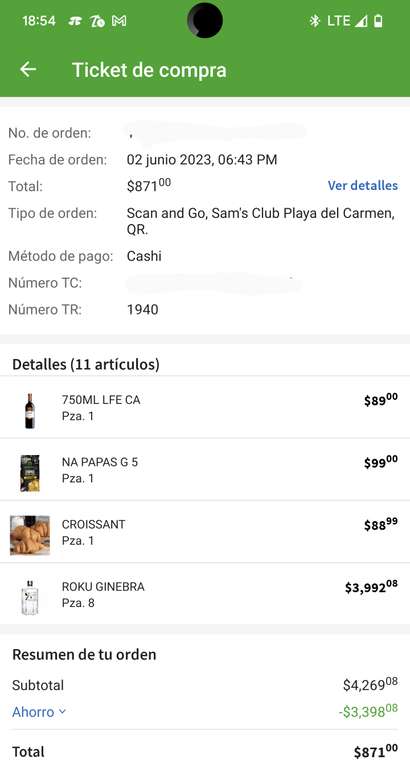 Sam's Club: Roku Gin combinable con 4x3 | Playa del Carmen