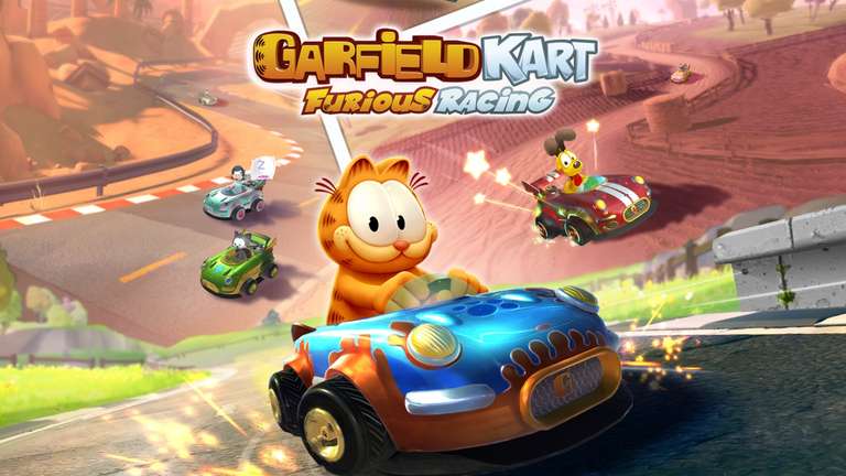 Garfield Carreritas en Nintendo eShop México