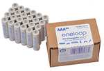 Amazon: Baterías AAA Eneloop Panasonic c/24 piezas
