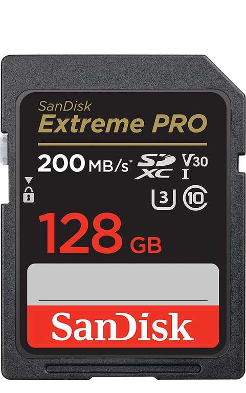 Amazon: Memoria SD SanDisk Extreme Pro 128 GB