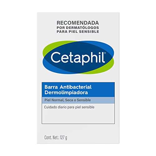 Amazon: CETAPHIL Barra Antibacterial Dermolimpiadora 1 pz 127 g