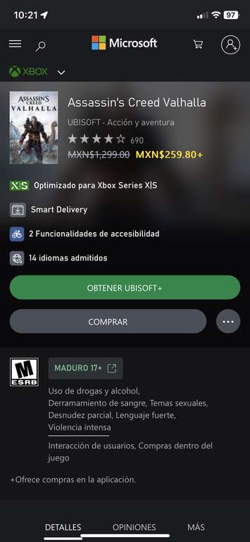 Xbox: Assassin's Creed Valhalla - Juego Digital