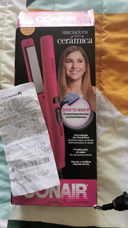 Bodega Aurrera: Plancha alaciadora para cabello $150 - promodescuentos.com