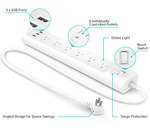 Amazon: Kasa Smart WiFi Plug Mini by TP-Link - Enchufe inteligente - 6 tomas de corriente