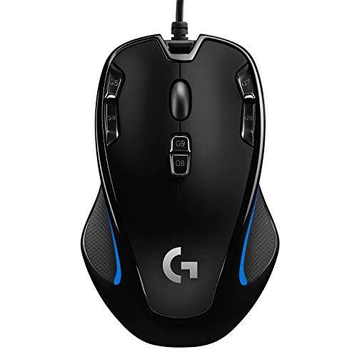 Amazon: Logitech G300s Mouse Gaming con Cable, Ambidiestro, RGB, Peso Reducido, 9 Botones Programables | Envío gratis con Prime
