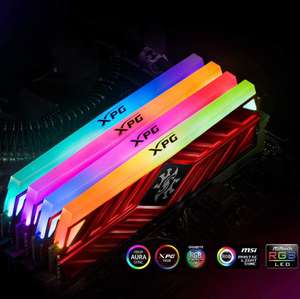 Cyberpuerta: Memoria RAM XPG SPECTRIX D41 RGB DDR4, 3200MHz, 16GB