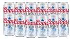 Mercado Libre: Cerveza Coors Light 4x6 Lat 355ml Empaque con 24 latas de 355ml cada una
