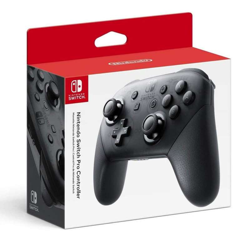 Walmart - Nintendo Switch pro controller color negro