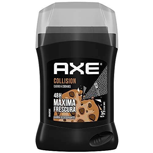 Amazon: AXE COLLISION cuero+cookies barra desodorante FRESH, 54 gr, empaque puede variar
