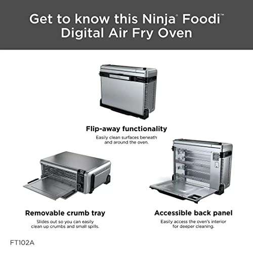 Horno para Cocina 9 en 1 Ninja Foodi FT102CO Plata