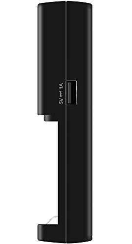 Amazon - Eneloop Pro Panasonic Batería Recargable de Alta Capacidad 6AA 6AAA Cargador de batería avanzado con Puerto de Carga USB y Estuche