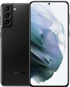 Amazon: Samsung Galaxy S21+ 5G, versión estadounidense, 128GB, Phantom Black - desbloqueado (Reacondicionado) con SNAPDRAGON