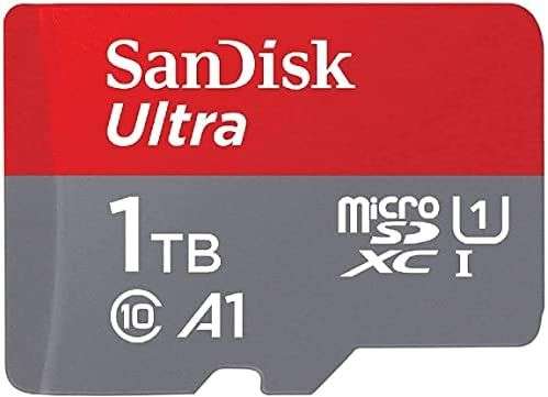 Amazon: SanDisk 1TB Ultra MicroSDXC 120 MB/s, C10, U1, Full HD, A1