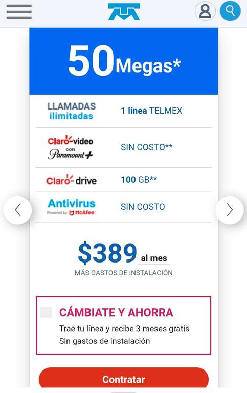 Telmex: Cambia tu linea a telmex y recibe 3 meses gratis e instalacion sin costo