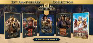 Steam: Age of Empires 1,2,3 y 4 + Mythology + todas las expansiónes