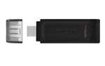 Amazon: Kingston memoria USB DT70 128GB Tipo C 3.2 Gen 1 (DT70/128GB)