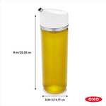Amazon: Dispensador Aceite Vidrio/Acero, 355 ml