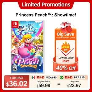 AliExpress: Princess Peach: Showtime! para Nintendo Switch