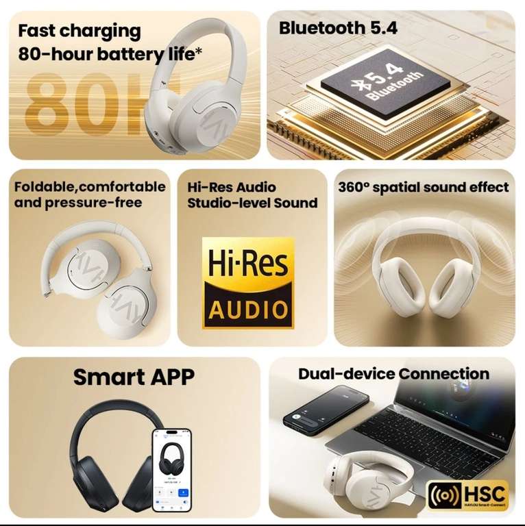 AliExpress: Nuevo HAYLOU S30 Bluetooth 4.5, HI RES (aplicar cupón de vendedor + cupon de Aliexpress para llegar al precio) PAGAR EN DÓLARES