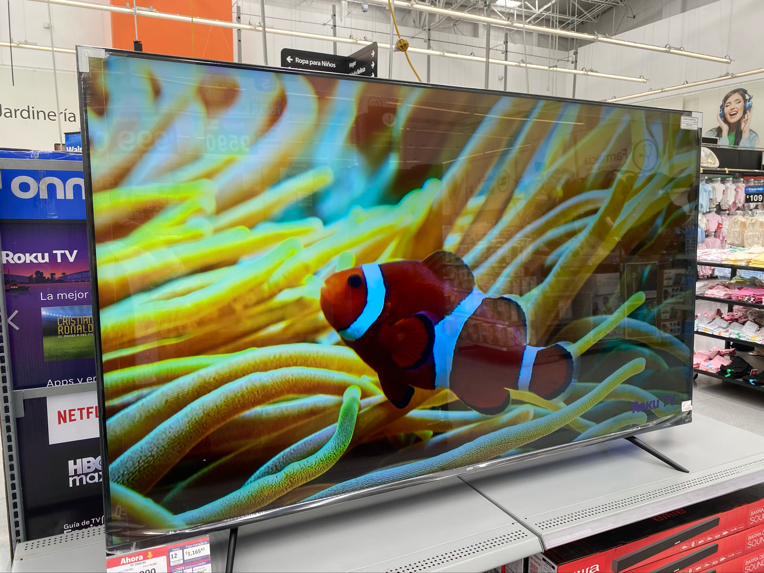 Walmart: Tv onn 86 pulgadas