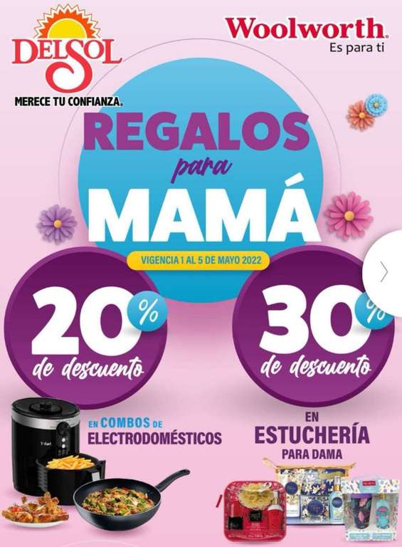 Del Sol y Woolworth: Folleto de Ofertas \