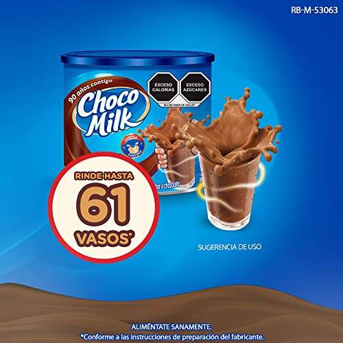 Amazon: Choco Milk, alimento en polvo fortificado sabor chocolate, 800 g