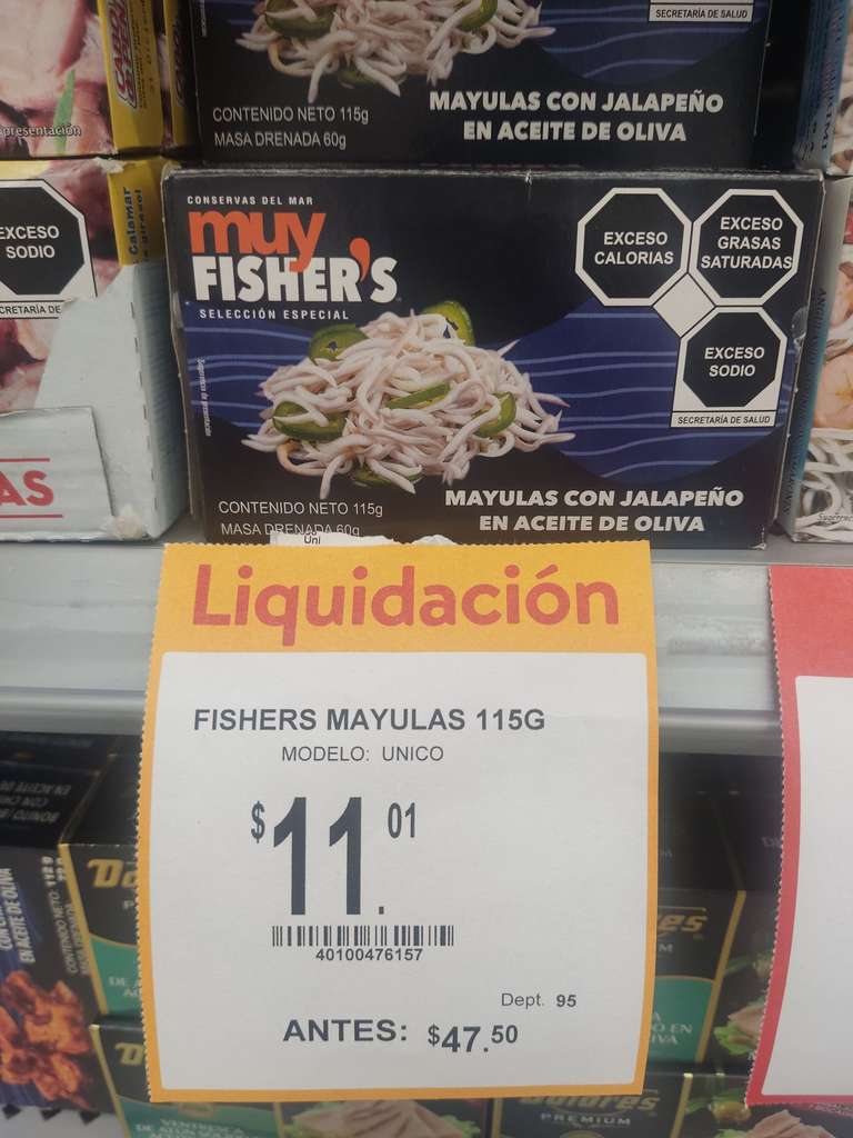 Walmart, Liquidación en 01 Fishers Mayulas