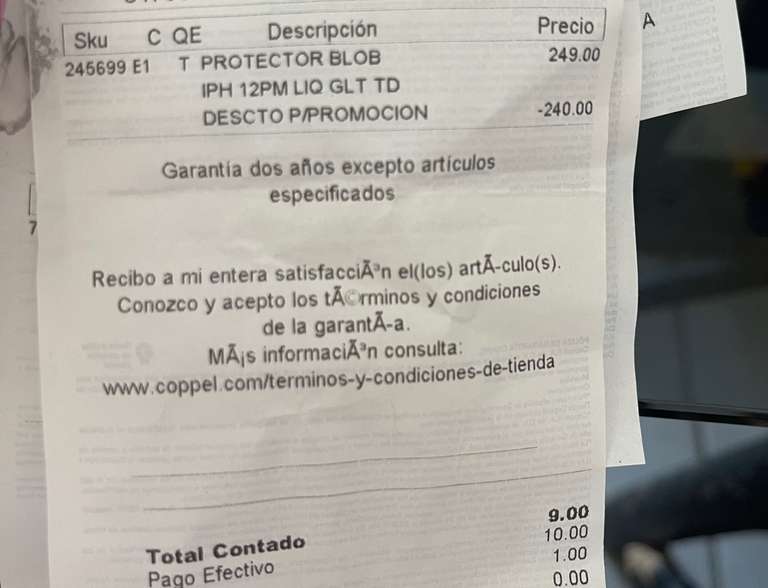 Coppel: funda protectora Blob iPhone 12 Pro Max de $249.00 a $9.00 Veracruz-Medellín Puente Moreno